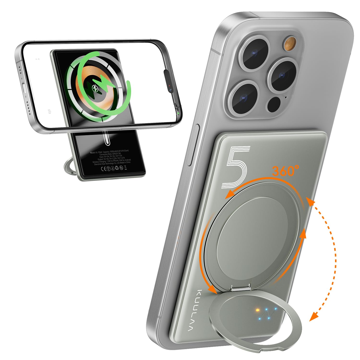 kuulaa magnetic power bank